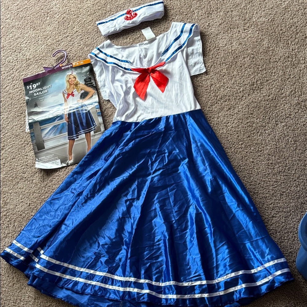 Sailor Costume for women- Blue and White